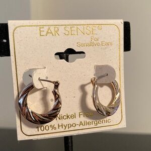Gold and Silver Hypoallergenic Earrings